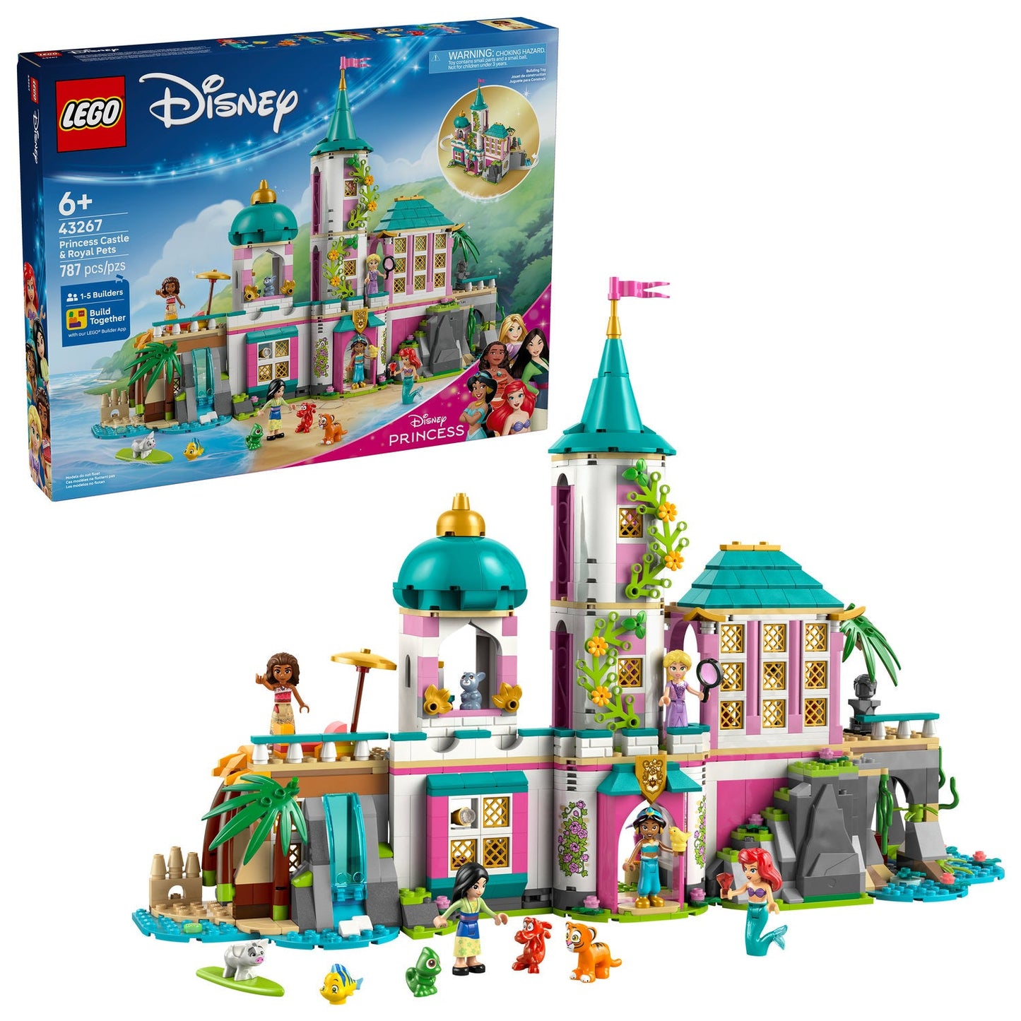 43267 Princess Castle & Royal Pets