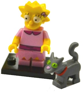 Lisa with Snowball II - The Simpsons Series 2 Collectible Minifigure (colsim2-3)