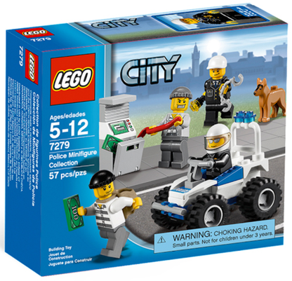 7279 Police Minifigure Collection (Retired) LEGO Town