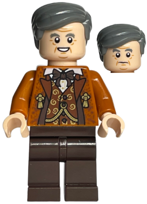 Horace Slughorn - Dark Orange Jacket, Reddish Brown Vest (hp230)