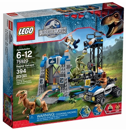 75920 Raptor Escape (Retired) LEGO Jurassic World