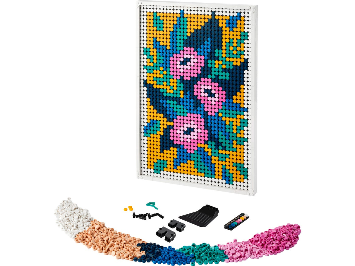 31207 Floral Art (Certified) LEGO Art