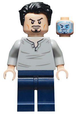 Tony Stark - Open Neck Shirt (sh0666)