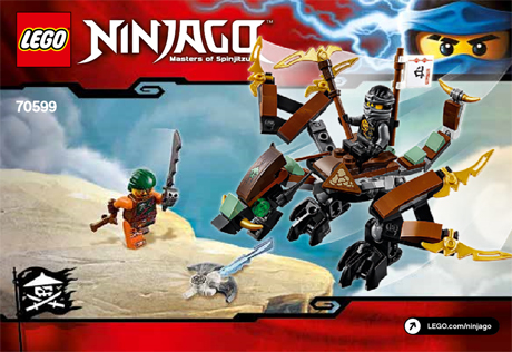 70599 Cole's Dragon (Certified) LEGO Ninjago