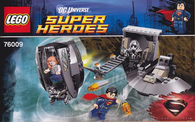 76009 Superman: Black Zero Escape (Used) LEGO Super Heroes