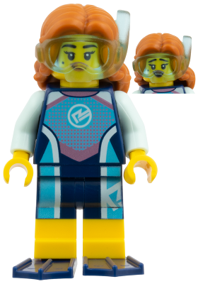 Marine Biologist (Minifigure Only) (col474)