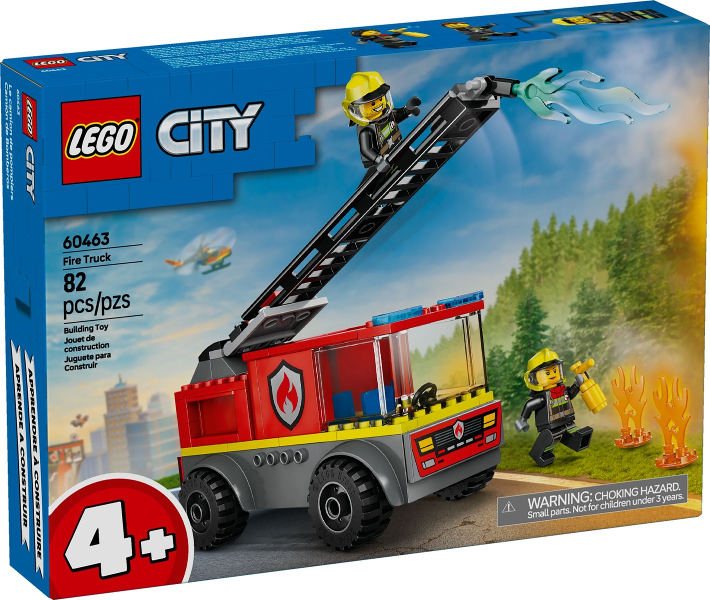 60463 Fire Ladder Truck (Retired) LEGO City