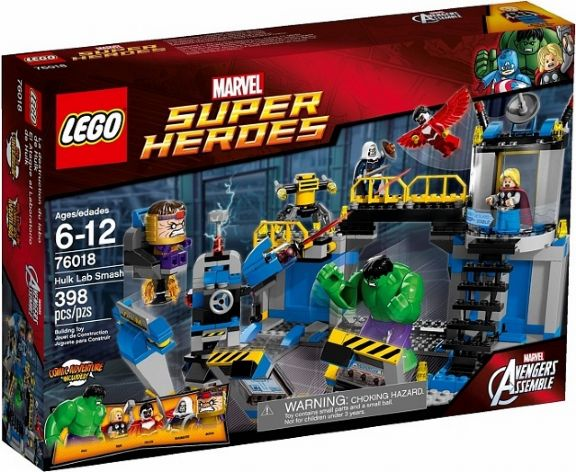 76018 Avengers: Hulk Lab Smash (Retired) LEGO Super Heroes