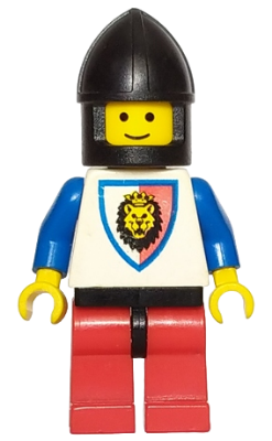 Royal Knights - Knight 1, Black Chin-Guard, no Quiver (cas061)