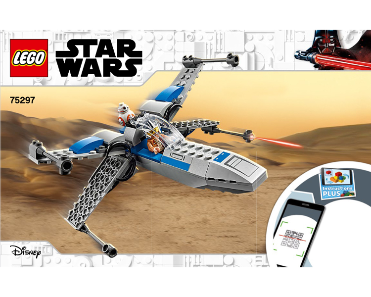 75297 Resistance X-Wing Starfighter (Used) LEGO Star Wars