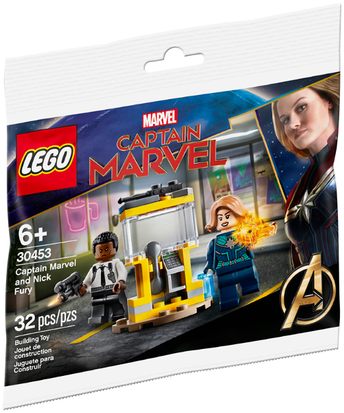 30453 Captain Marvel and Nick Fury (Retired) LEGO Super Heroes