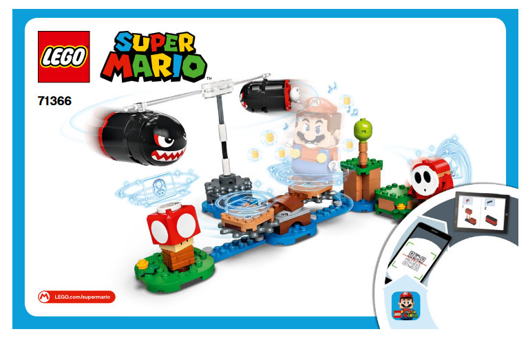 71366 Boomer Bill Barrage - Expansion Set (Used) LEGO Super Mario