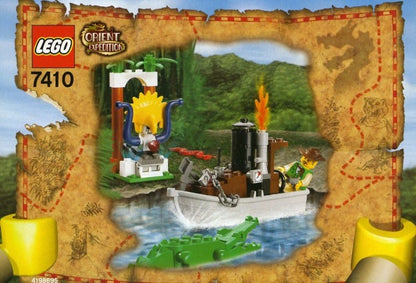7410 Jungle River (Used) LEGO Adventurers