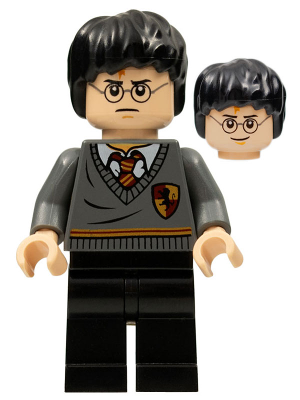 Harry Potter - Gryffindor Stripe and Shield Torso, Black Legs (hp094)