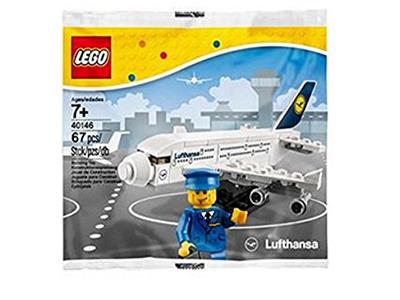 40146 Lufthansa Plane (Retired) LEGO Promotional