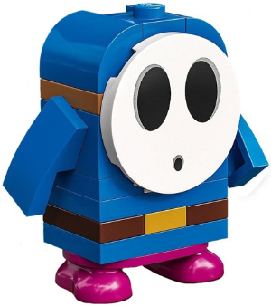 Blue Shy Guy, Super Mario, Series 5 (Character Only) (Mar0131)