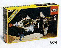 6891 Gamma-V Laser Craft (Retired) LEGO Space