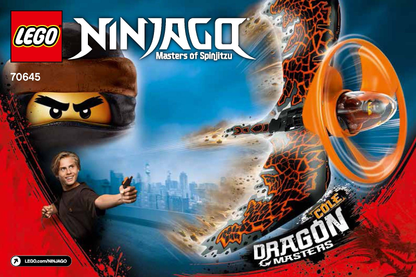 70645 Cole - Dragon Master (Used) LEGO Ninjago