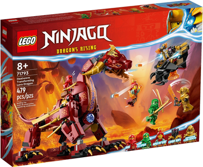 71793 Heatwave Transforming Lava Dragon (Retired) LEGO Ninjago