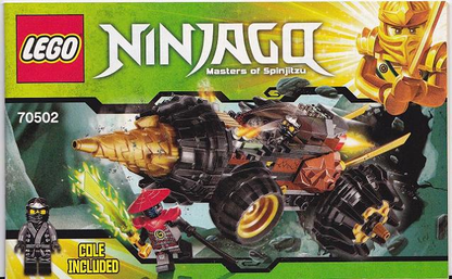 70502 Cole's Earth Driller (Certified) LEGO Ninjago
