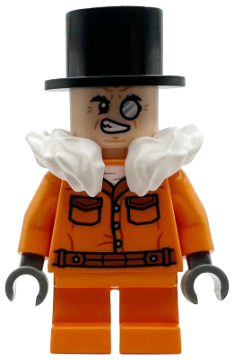 The Penguin - Prison Jumpsuit, Side Pockets, Light Nougat Head (sh1090)