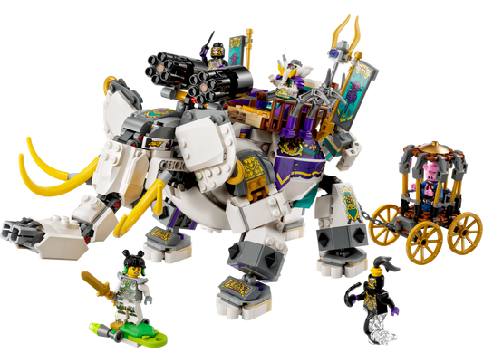 80043 Yellow Tusk Elephant (Certified) LEGO Monkie Kid