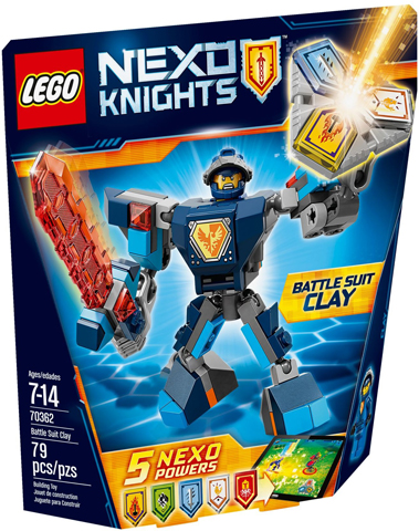 70362 Battle Suit Clay (Retired) LEGO Nexo Knights