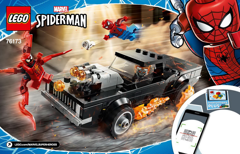 76173 Spider-Man and Ghost Rider vs. Carnage (Certified) LEGO Super Heroes