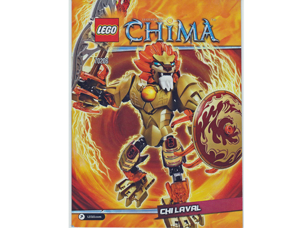 70206 CHI Laval (Used) LEGO Legends of Chima
