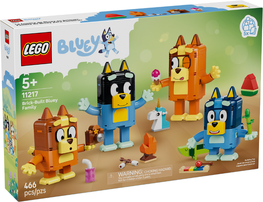 11217 Brick-Built Bluey Family