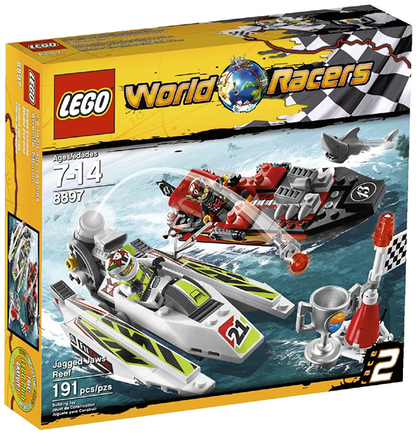 8897 Jagged Jaws Reef (Retired) LEGO World Racers