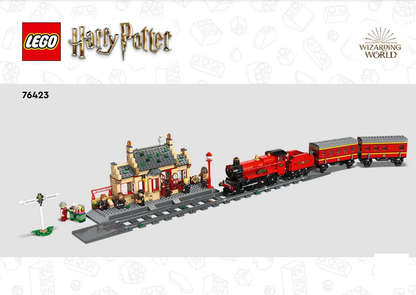 76423 Hogwarts Express & Hogsmeade Station (Used) LEGO Harry Potter