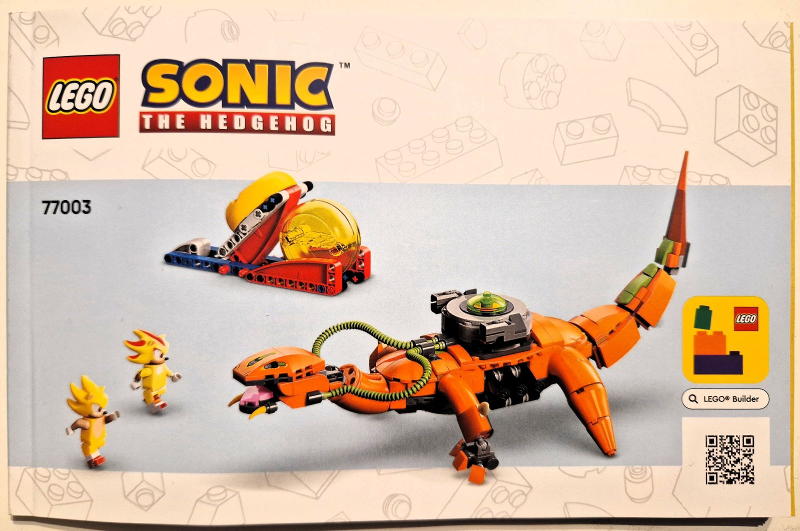 77003 Super Shadow vs. Biolizard (Used) LEGO Sonic
