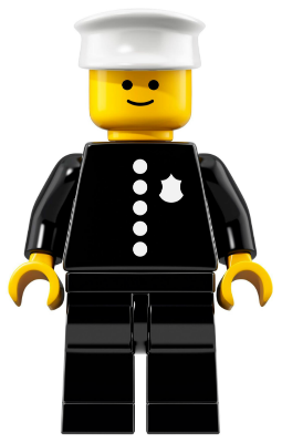 Classic Police Officer, Series 18 (Minifigure Only) (col329)