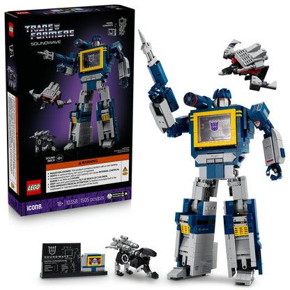 10358 Soundwave (Retired) LEGO Icons