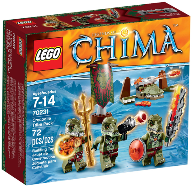 70231 Crocodile Tribe Pack (Retired) LEGO Legends of Chima