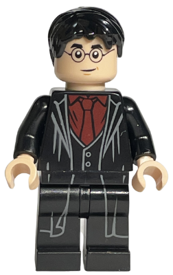 Harry Potter - Dark Red Shirt and Tie, Black Robe (hp232)