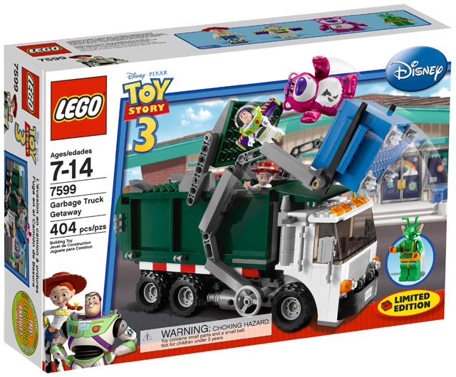 7599 Garbage Truck Getaway (Retired) LEGO Toy Story