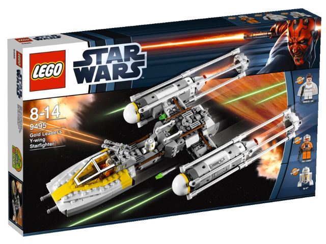 9495 Gold Leader's Y-Wing Starfighter (Retired) LEGO Star Wars