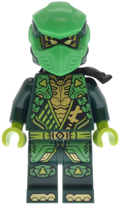 Lloyd - Dragons Rising, Tunic with Shoulder Armor, Head Wrap, Scabbard (njo0959)