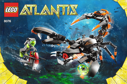 8076 Deep Sea Striker (Used) LEGO Atlantis
