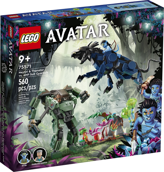75571 Neytiri & Thanator vs. AMP Suit Quaritch (Retired) LEGO Avatar