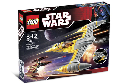 7660 Naboo N-1 Starfighter with Vulture Droid (Retired) LEGO Star Wars