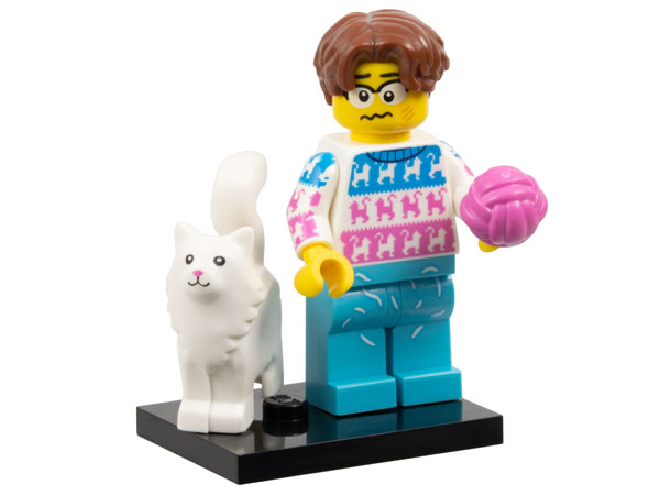 Cat Lover - Series 27 Collectible Minifigure (col27-11)