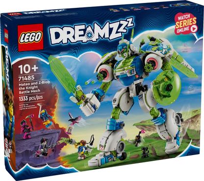 71485 Mateo and Z-Blob the Knight Battle Mech (Retired) LEGO Dreamzzz