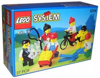 6314 City People (Retired) LEGO Town