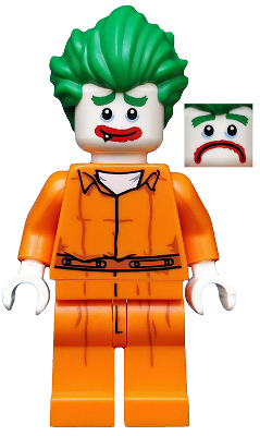 Arkham Asylum Joker, The LEGO Batman Movie, Series 1 (Minifigure Only) (coltlbm08)