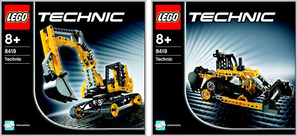 8419 Excavator (Certified) LEGO TECHNIC