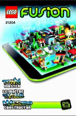 21204 Town Master (Used) LEGO Fusion