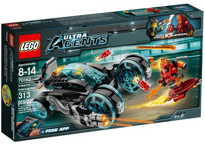 70162 Infearno Interception (Retired) LEGO Ultra Agents